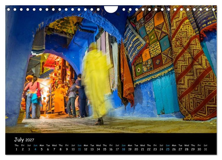 Produktbild: Impressions of Morocco 2027 (Wall Calendar 2027 DIN A4 landscape), CALVENDO 12 Month Wall Calendar