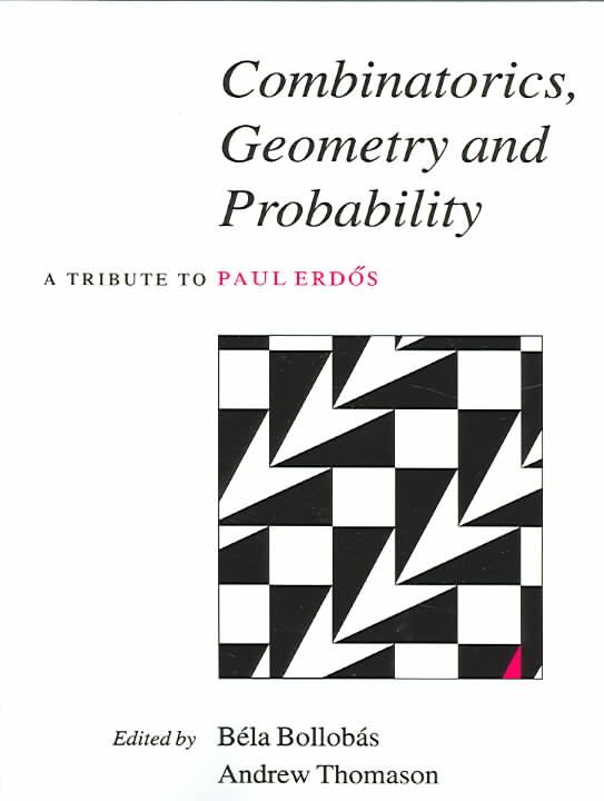 Produktbild: Combinatorics, Geometry and Probability