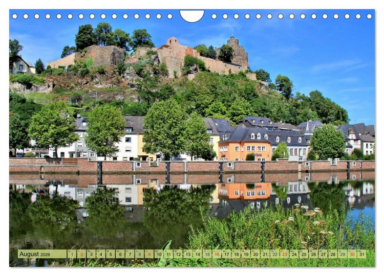 Produktbild: Saarburg - Ein sehenswertes St&auml;dtchen an der Saar (Wandkalender 2026 DIN A4 quer), CALVENDO Monatskalender