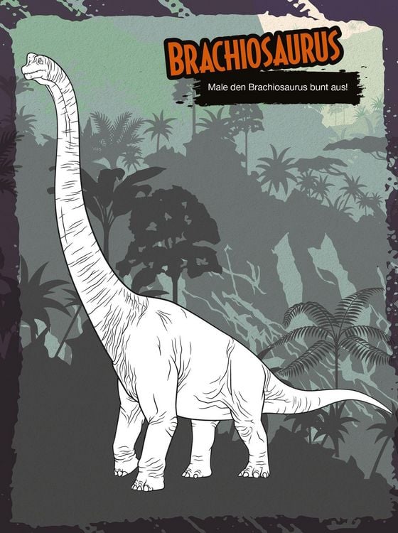 Produktbild: Jurassic World: Ultimativer Mal- und R&auml;tselspa&szlig;