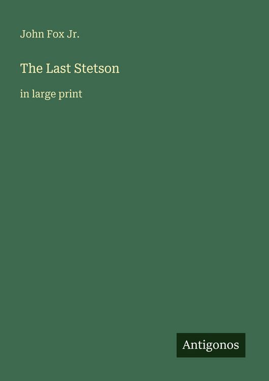 Produktbild: The Last Stetson
