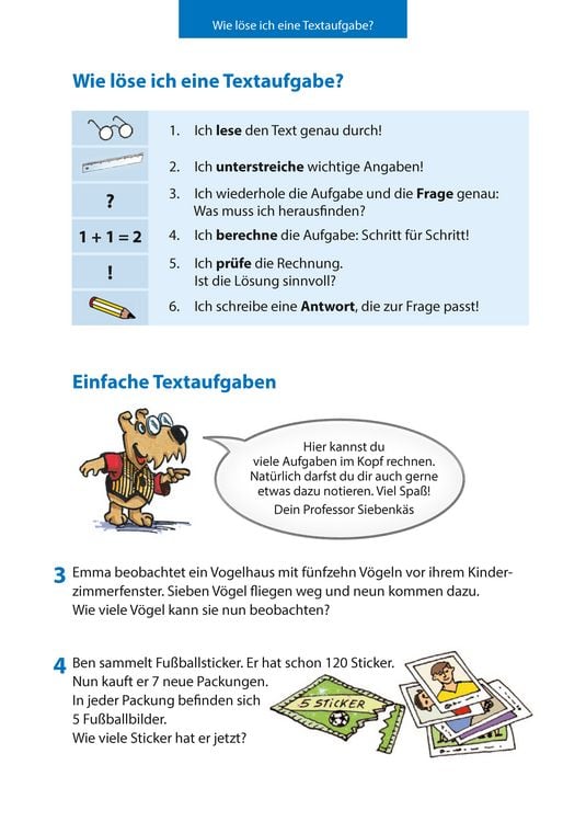 Produktbild: Textaufgaben Mittel-/Hauptschule 5. Klasse, A5-Heft
