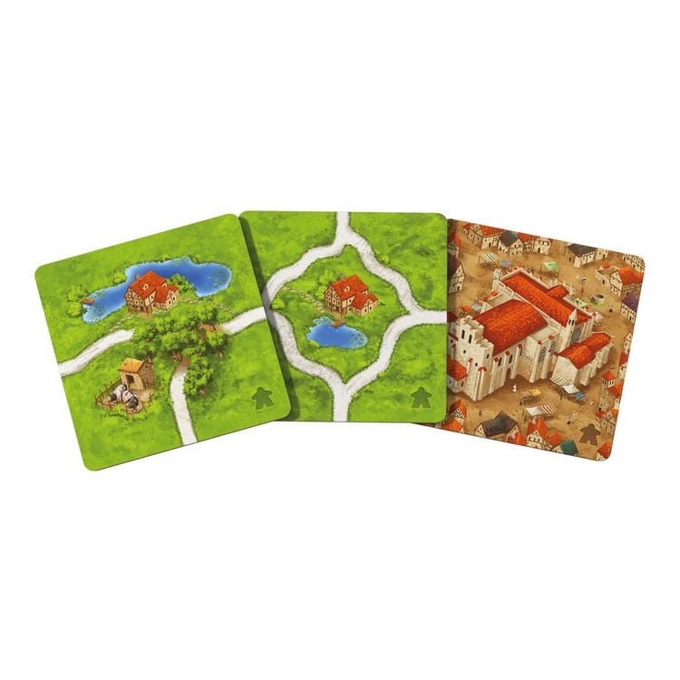Produktbild: Hans im Gl&uuml;ck HIGD0131 - Carcassonne, Wirtsh&auml;user & Kathedralen (Auflage 2025), 1. Erweiterung