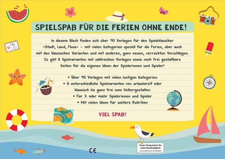 Produktbild: Stadt, Land, Ferienspa&szlig;