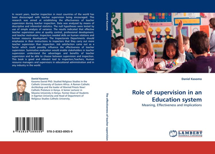 Produktbild: Role of supervision in an Education system