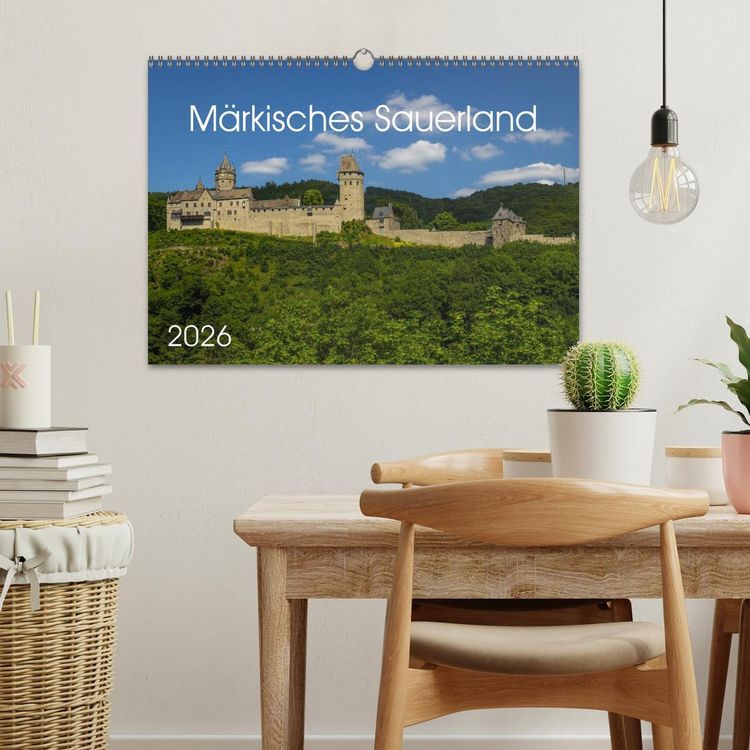 Produktbild: M&auml;rkisches Sauerland (Wandkalender 2026 DIN A3 quer), CALVENDO Monatskalender