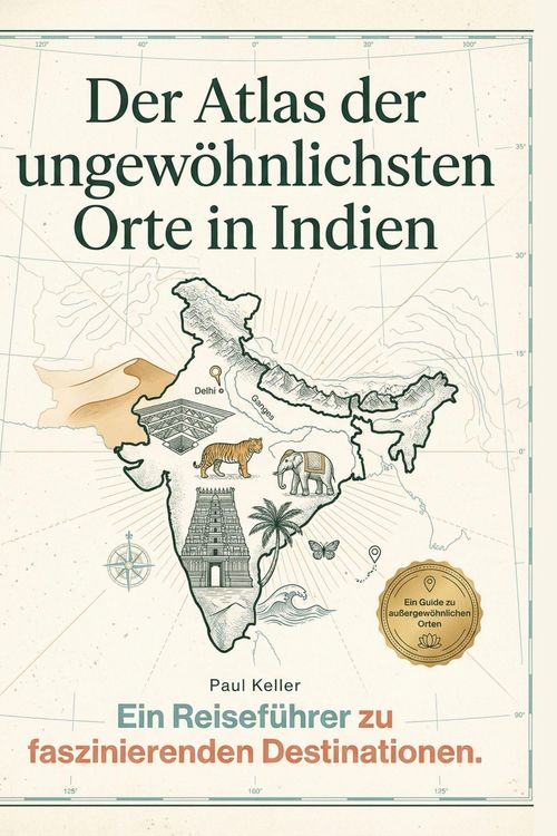 Produktbild: Der Atlas der ungew&ouml;hnlichsten Orte in Indien