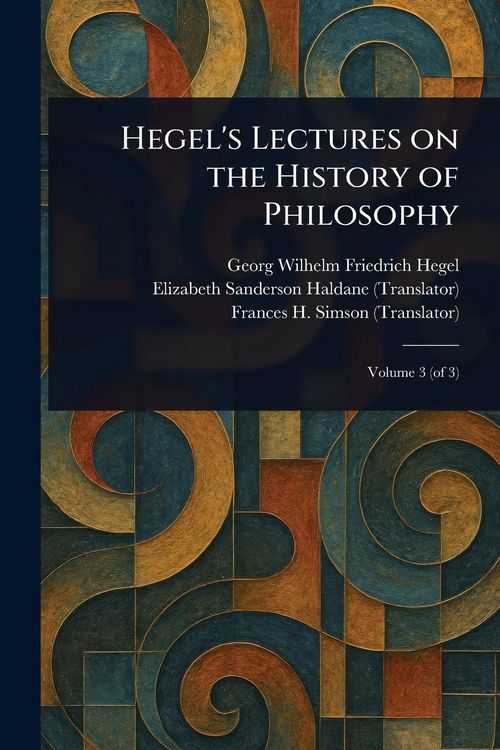Produktbild: Hegel's Lectures on the History of Philosophy