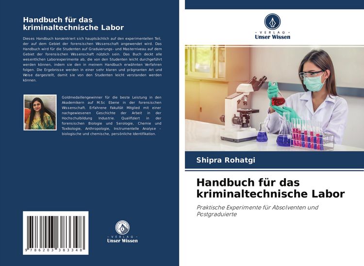 Produktbild: Handbuch f&uuml;r das kriminaltechnische Labor
