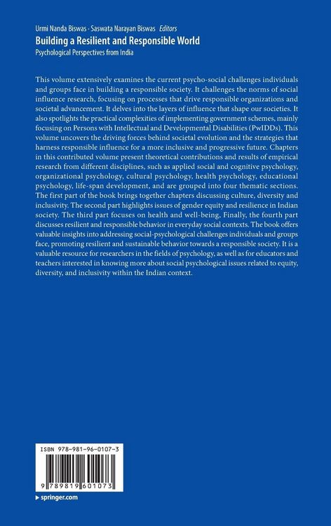 Produktbild: Building a Resilient and Responsible World