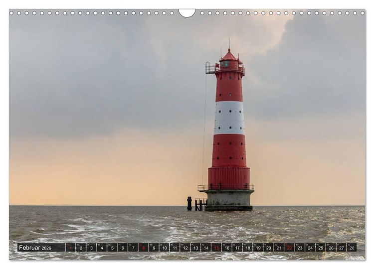 Produktbild: Wilhelmshaven maritim (Wandkalender 2026 DIN A3 quer), CALVENDO Monatskalender