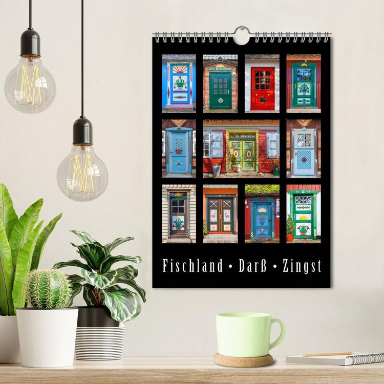 Produktbild: T&uuml;ren - Meisterwerke aus Fischland, Dar&szlig; und Zingst (Wandkalender 2026 DIN A4 hoch), CALVENDO Monatskalender