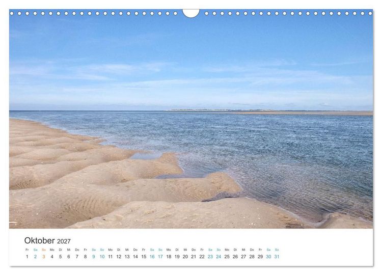 Produktbild: Amrum: Natur und Freiheit (Wandkalender 2027 DIN A3 quer), CALVENDO Monatskalender