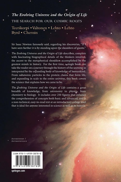 Produktbild: The Evolving Universe and the Origin of Life