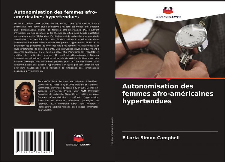 Produktbild: Autonomisation des femmes afro-am&eacute;ricaines hypertendues