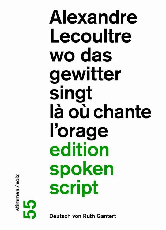 Produktbild: wo das gewitter singt / l&agrave; o&ugrave; chante l'orage
