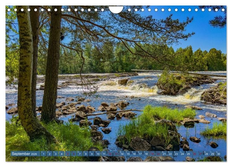 Produktbild: SCHWEDEN wild-romantisch (Wandkalender 2026 DIN A4 quer), CALVENDO Monatskalender