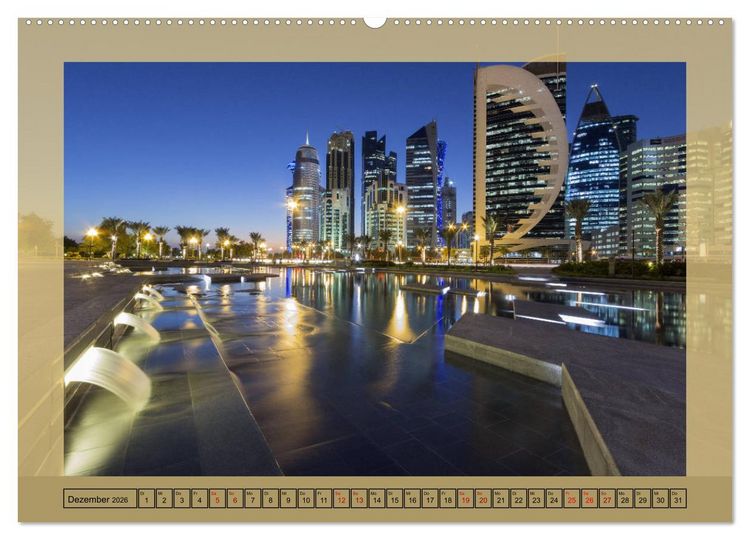 Produktbild: Metropolen - Asiens sch&ouml;nste St&auml;dte bei Nacht (hochwertiger Premium Wandkalender 2026 DIN A2 quer), Kunstdruck in Hochglanz