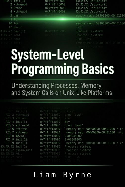 Produktbild: System-Level Programming Basics: Understanding Processes, Memory, and System Calls on Unix-Like Platforms