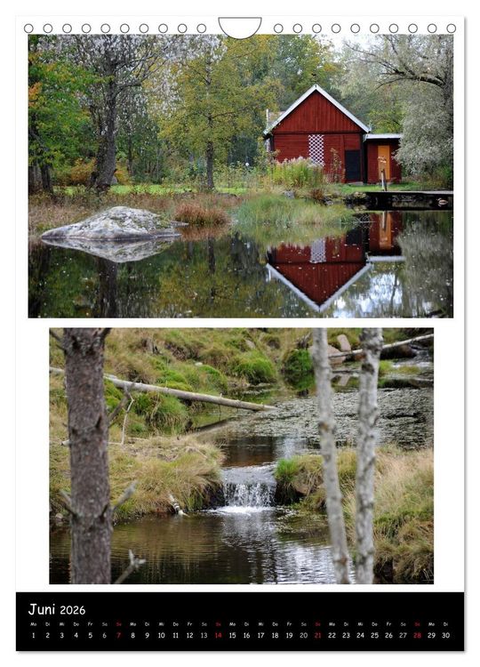 Produktbild: Smaland in Schweden 2026 (Wandkalender 2026 DIN A4 hoch), CALVENDO Monatskalender