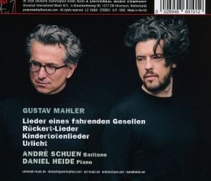 Produktbild: Gustav Mahler: Lieder