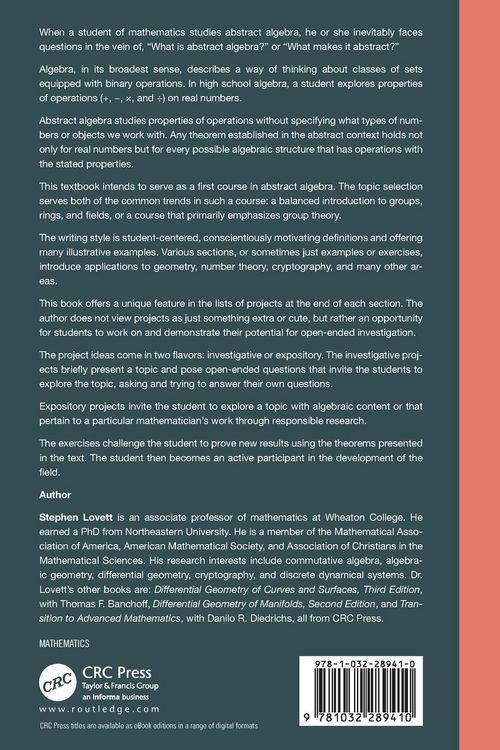 Produktbild: Abstract Algebra