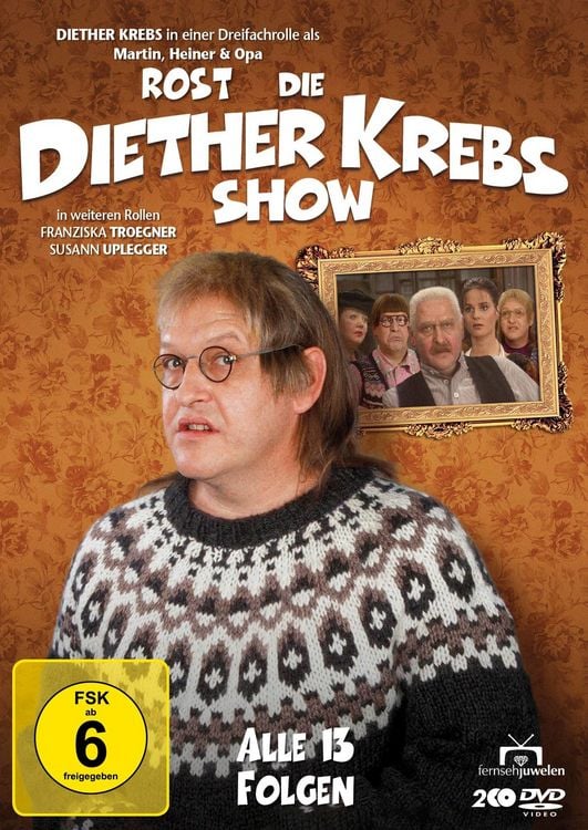 Produktbild: Die Diether Krebs Show - Die komplette Serie (R.O.S.T.) (Fernsehjuwelen) [2 DVDs]