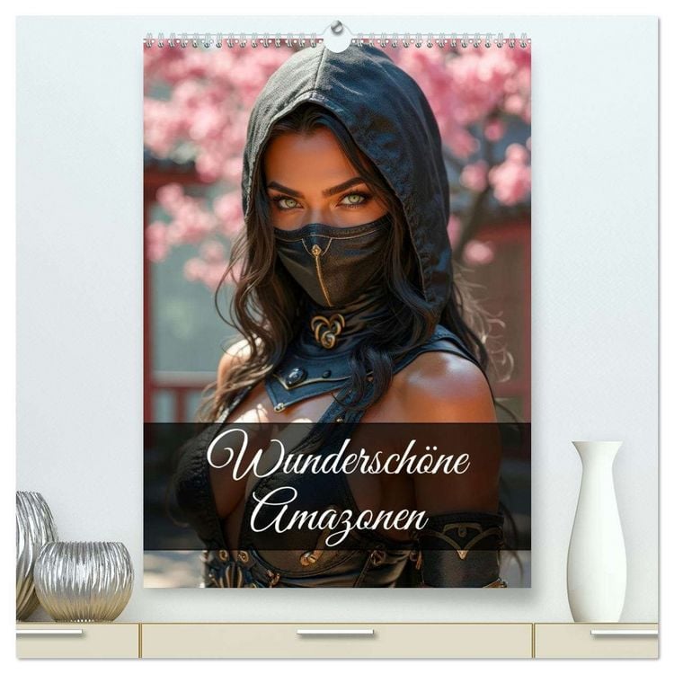 Produktbild: Wundersch&ouml;ne Amazonen (hochwertiger Premium Wandkalender 2026 DIN A2 hoch), Kunstdruck in Hochglanz