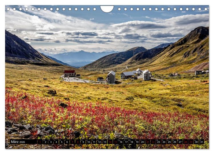 Produktbild: Alaska - Farben und Licht (Wandkalender 2026 DIN A4 quer), CALVENDO Monatskalender