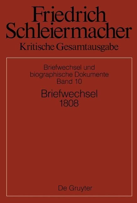 Produktbild: Briefwechsel 1808