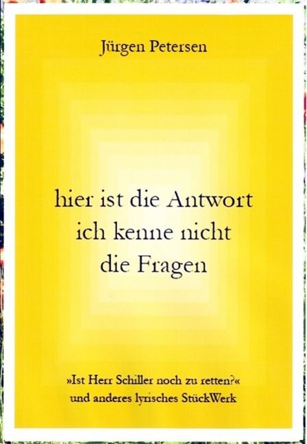 Produktbild: Hier ist die Antwort ich kenne nicht die Fragen