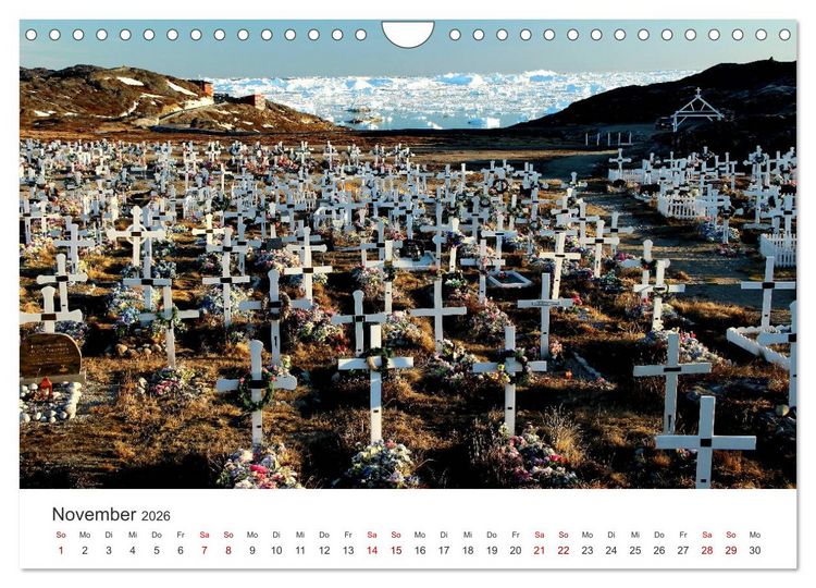 Produktbild: Gr&ouml;nland Bizarre Eiswelt um Ilulissat (Wandkalender 2026 DIN A4 quer), CALVENDO Monatskalender