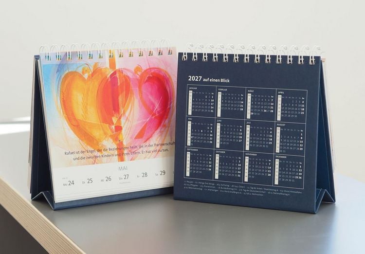 Produktbild: Wochenkalender 2027: Mit Engeln unterwegs