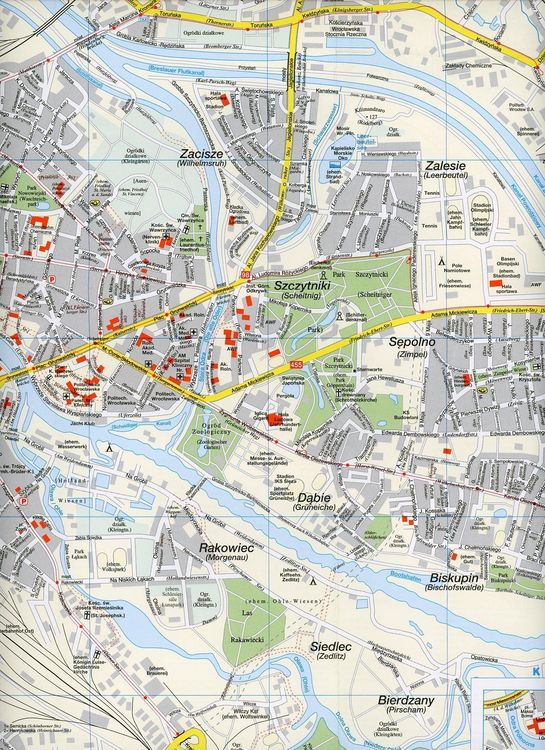 Produktbild: Stadtplan Breslau - SP 015