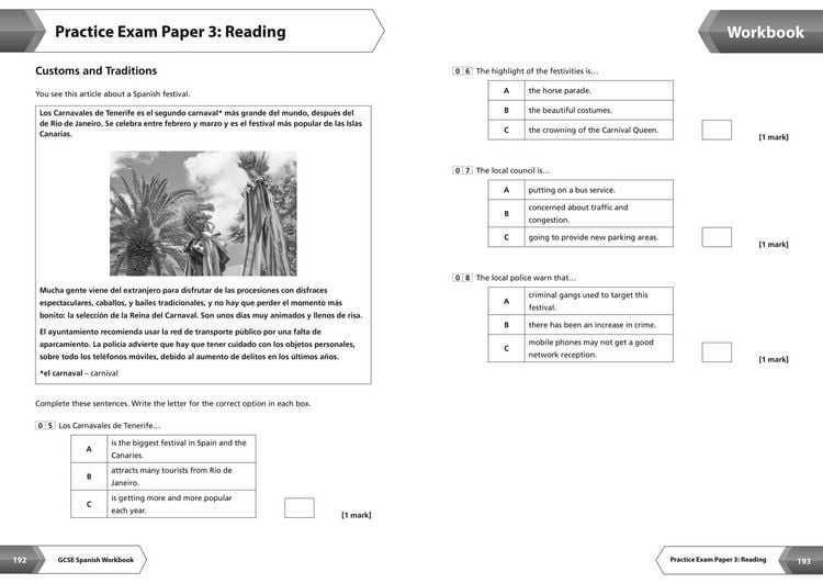 Produktbild: AQA GCSE 9-1 Spanish Complete Revision and Practice