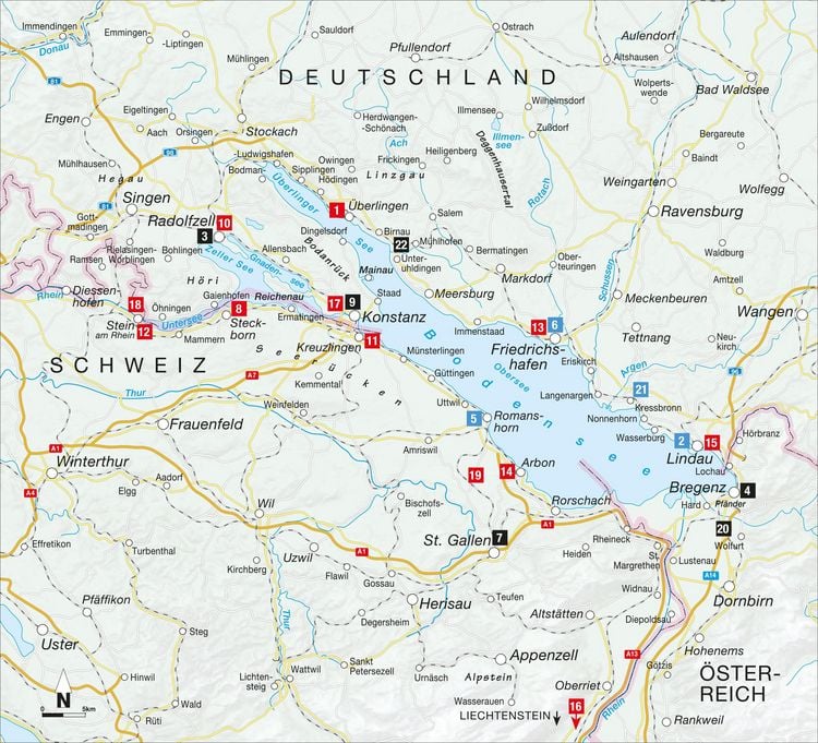 Produktbild: Bodensee mit dem Gravelbike
