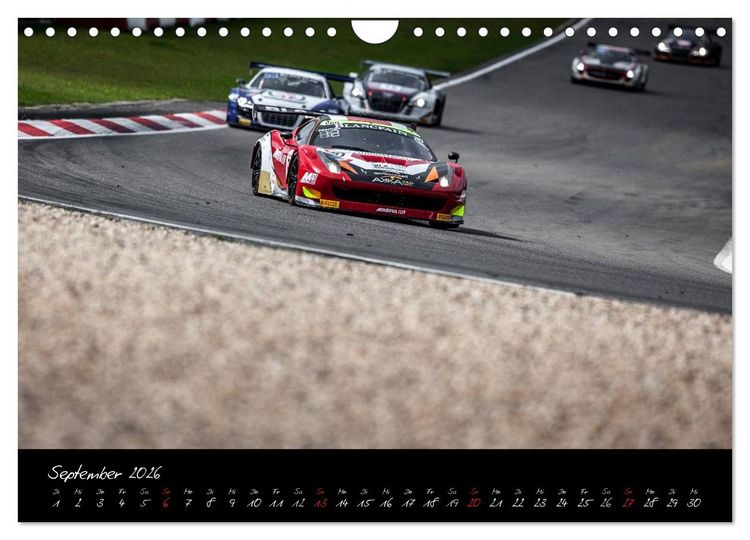 Produktbild: EMOTIONS ON THE GRID - Blancpain Endurance Series N&uuml;rburgring (Wandkalender 2026 DIN A4 quer), CALVENDO Monatskalender
