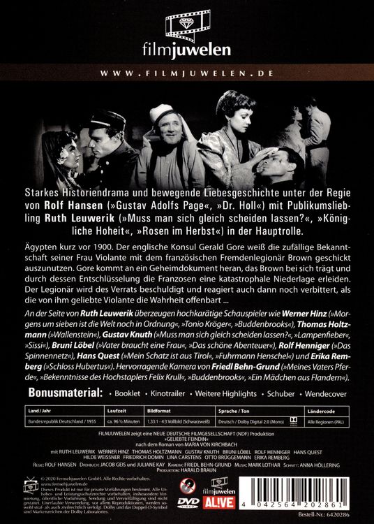 Produktbild: Geliebte Feindin (Filmjuwelen)