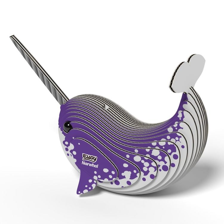 Produktbild: EUGY - 3D Bastelset Narwal
