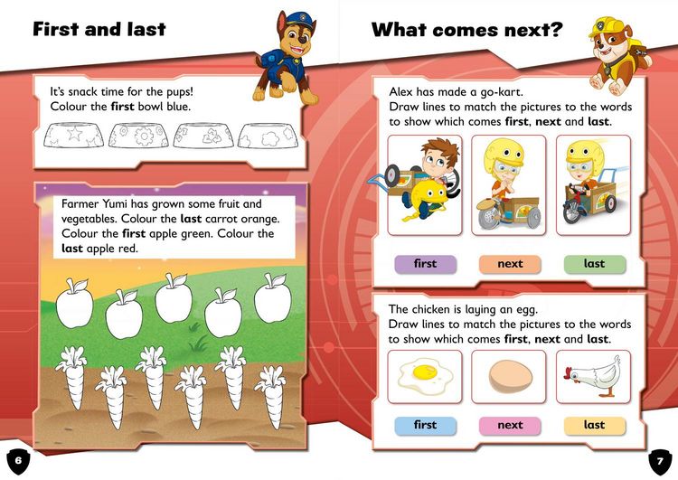 Produktbild: PAW Patrol Fun with Numbers Activity Book