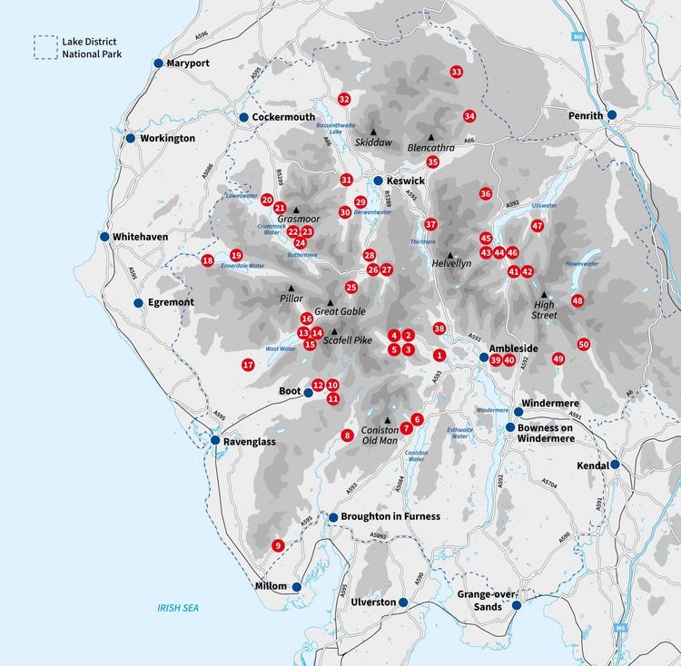 Produktbild: Best Walks in the Lake District