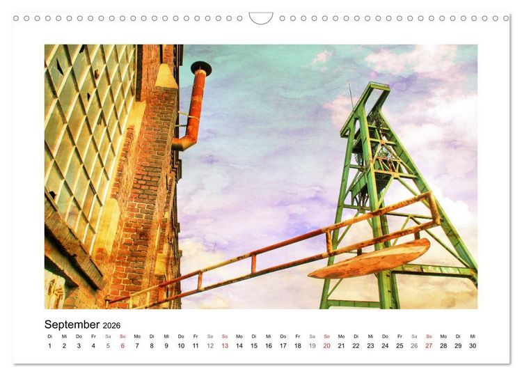 Produktbild: Zeche Lohberg - Im Wandel der Zeit (Wandkalender 2026 DIN A3 quer), CALVENDO Monatskalender