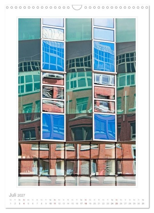 Produktbild: Spiegelungen in der Architektur (Wandkalender 2027 DIN A3 hoch), CALVENDO Monatskalender