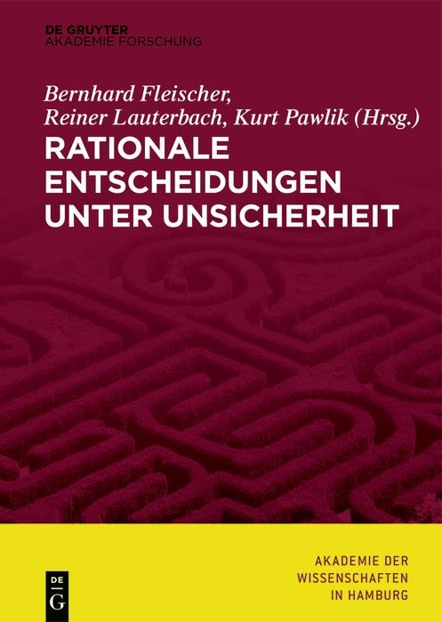Produktbild: Rationale Entscheidungen unter Unsicherheit