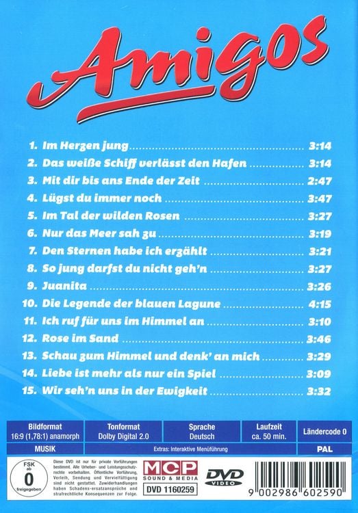 Produktbild: Amigos - Unsere Lieder, unser Leben