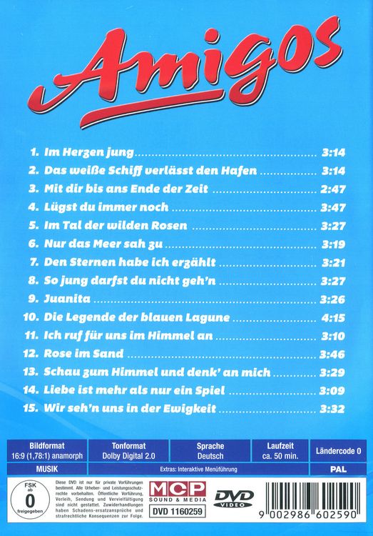 Produktbild: Amigos - Unsere Lieder, unser Leben