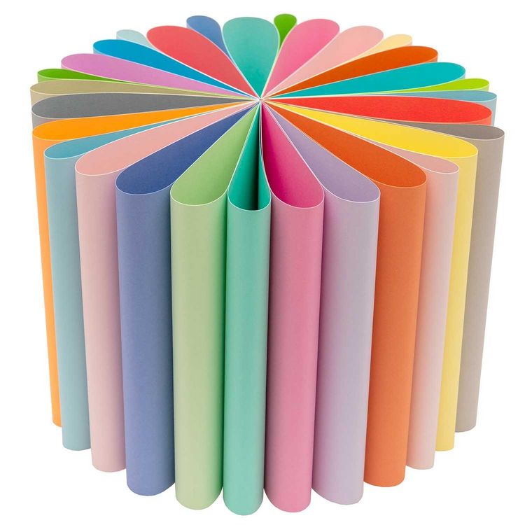 Produktbild: Bastelblock 180g, Super Pastel Colours MIX