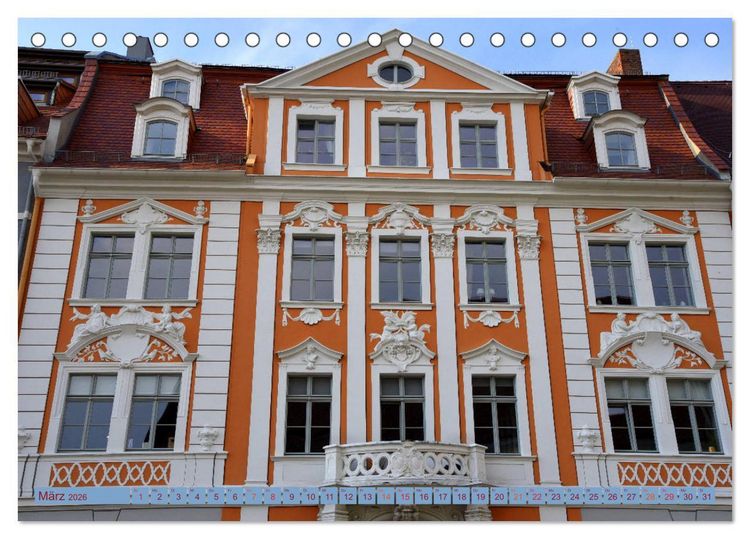 Produktbild: Fassadenreichtum in G&ouml;rlitz (Tischkalender 2026 DIN A5 quer), CALVENDO Monatskalender