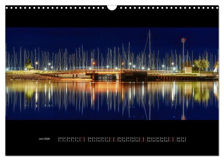 Produktbild: Ostholstein - Land und Wasser zwischen Sonnenauf- und Sonnenuntergang (Wandkalender 2026 DIN A3 quer), CALVENDO Monatskalender