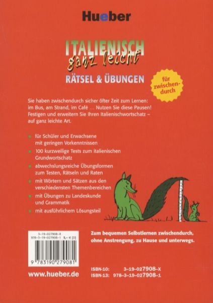 Produktbild: Italienisch ganz leicht R&auml;tsel & &Uuml;bungen f&uuml;r zwischendurch